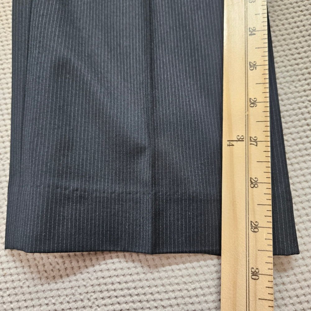 Mossimo Mens Slim Fit Pinstripe Dress Pants Black Grey 29x30 NWT MB14_01A02-0098 - Picture 10 of 11